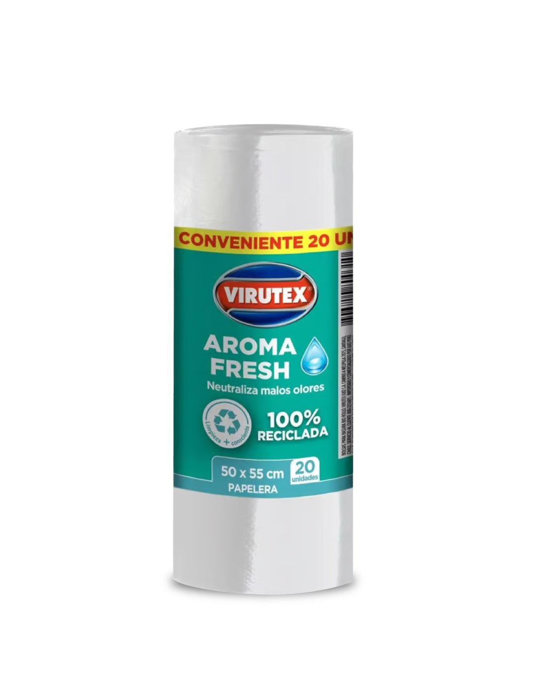 Virutex Bolsa de Basura Papelero 50 x 55 cm 20 unid - Puntolimpieza